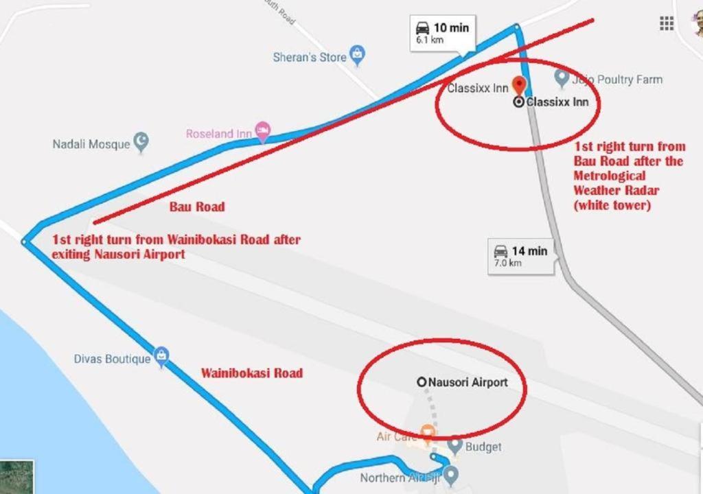 Classixx Inn Nausori المظهر الخارجي الصورة